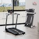 image 5 of HOMCOM 2HP Motorised Treadmill Folding Frame with Wheels Preset Programs