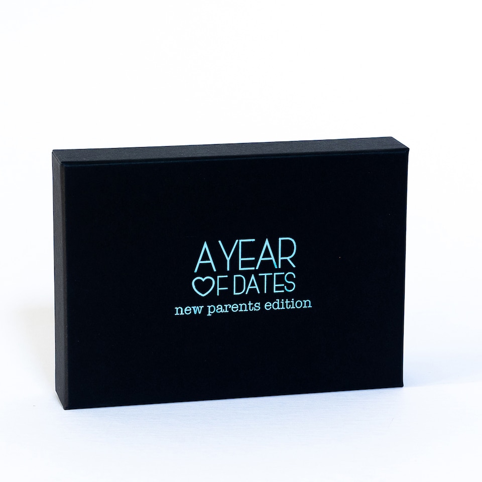 image 1 of New Parents Year of Dates Gift Box | Blue