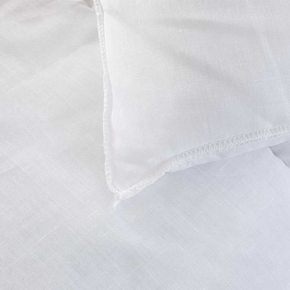 image 1 of Winter Duvet 13.5 Tog Polycotton And Hollowfibre Filling Double White