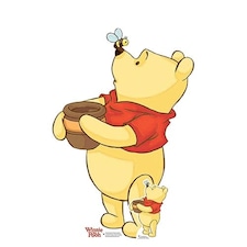 Winnie The Pooh Honey Bee Disney Star Mini Cardboard Cutout 91cm