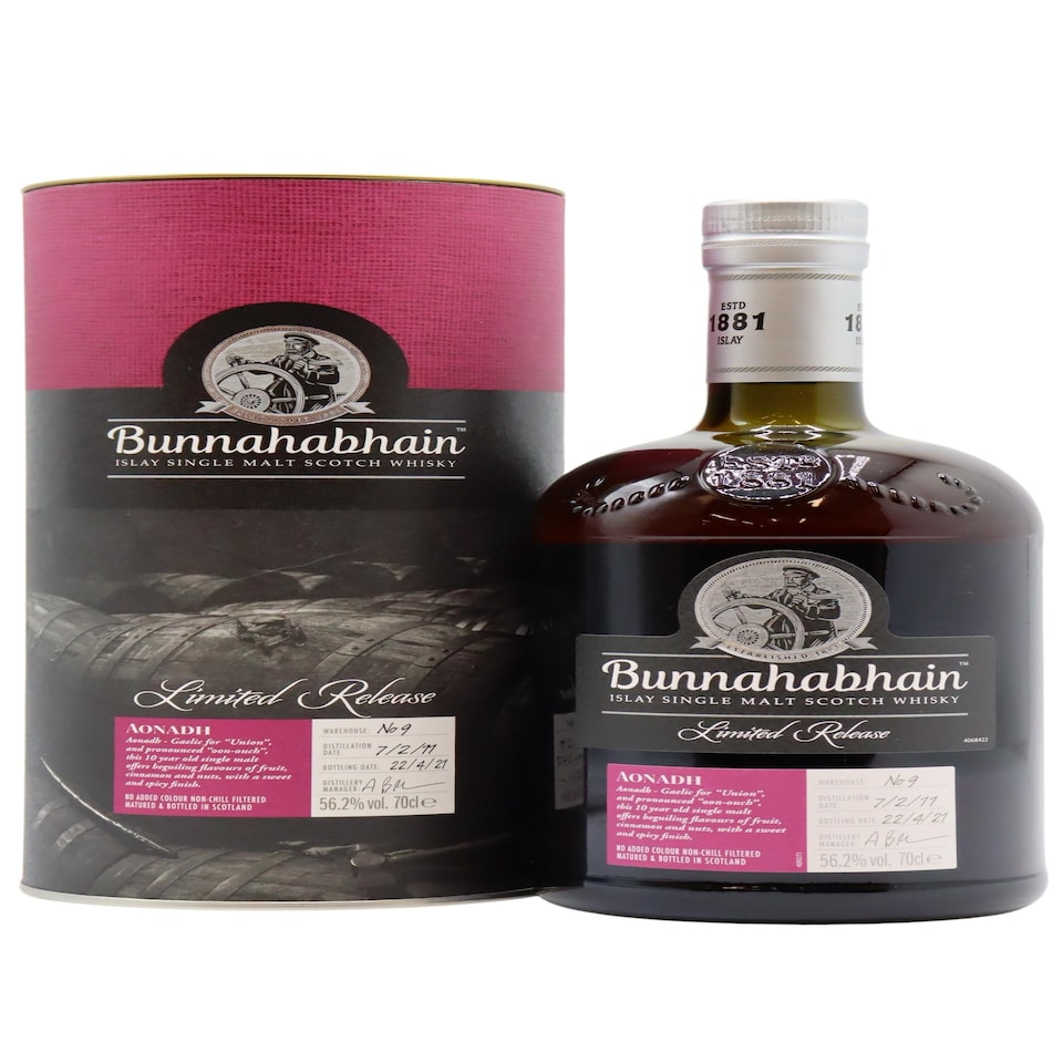 Bunnahabhain - Aonadh Limited Edition Single Malt 2011 10 year old Whisky