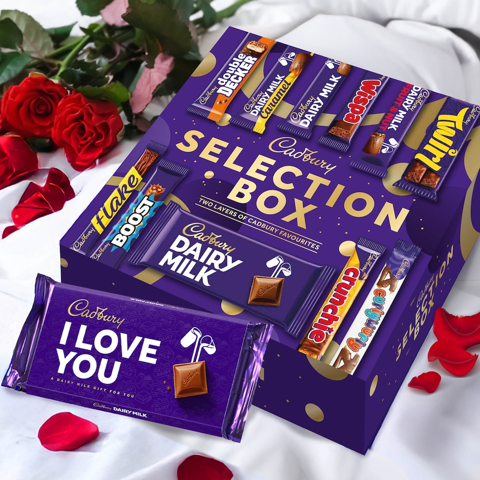image 1 of Cadbury I Love You Chocolate Selection Box Gift