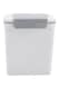 image 7 of Living and Home 9L Kitchen Compost Bin Hanging Trash Can | White