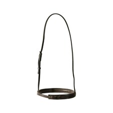 Kincade Raised Cavesson Leather Classic Horse Noseband | Brown | Brown | Warmblood | 1
