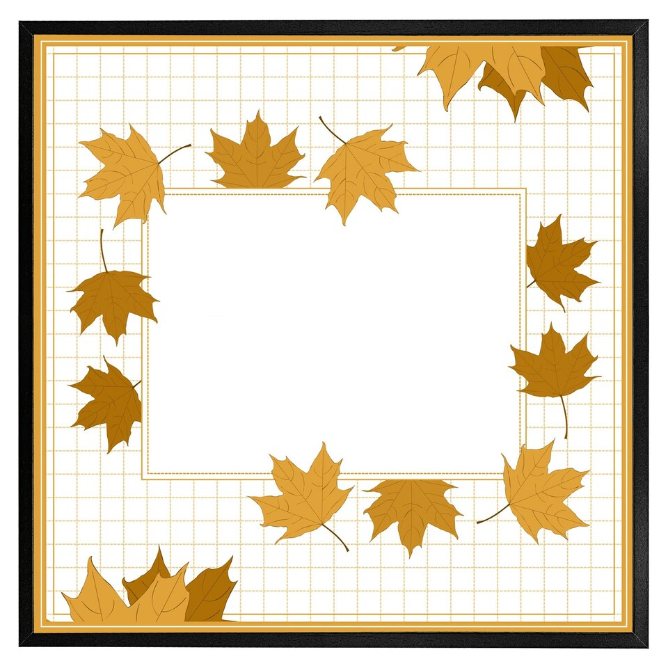 image 1 of Golden autumn (Picture Frame) Brown | Oak | L