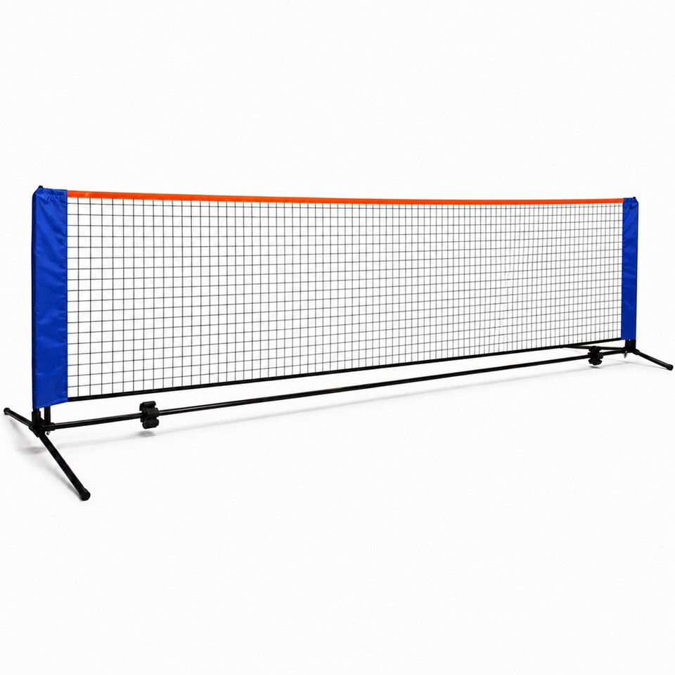 image 1 of Large 5m Adjustable Foldable Badminton Tennis Volleyball Net