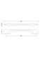 image 2 of Balterley Furniture Handle D Shape Handle | Silver | Chrome | 1