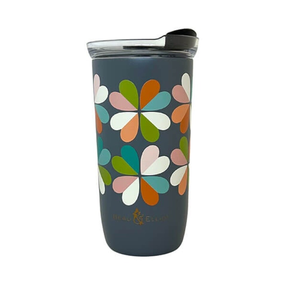 image 1 of Beau & Elliot Carnaby Bloom 350ml Travel Mug