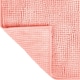 image 4 of Chenille Bobble Bath Mat Non-Slip 50 x 80cm - Blush Pink