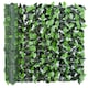 image 8 of Outsunny Artificial Leaf Hedge Screen Privacy Fence Panel for Garden 3Mx1M