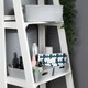 image 2 of Wham Studio 5 x 2L Rectangular Plastic Storage Baskets Ice White Grey