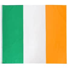 Pack of 12 Large 5ft x 3ft Ireland Flag | Green | One Size