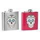image 4 of Interiors by Premier Pink Hip Flask With Skull Design, 5oz Stainless Steel Flask With Fun Printed Graphic, Screw Cap