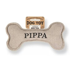 History & Heraldry Pre-Personalised Squeaky Bone Dog Toy - Pippa