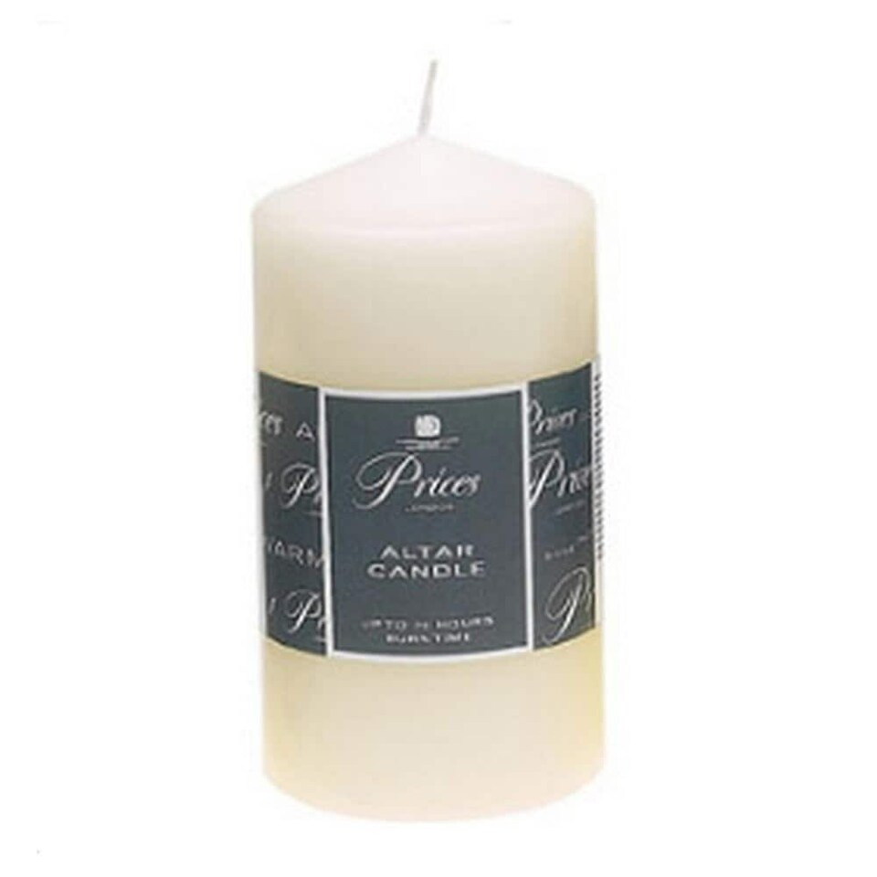 image 1 of Prices Candles Altar Candle - White - 20cm