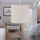 image 6 of Natural Linen 15.5cm Table Lamp Shade | Brown | Small | 1