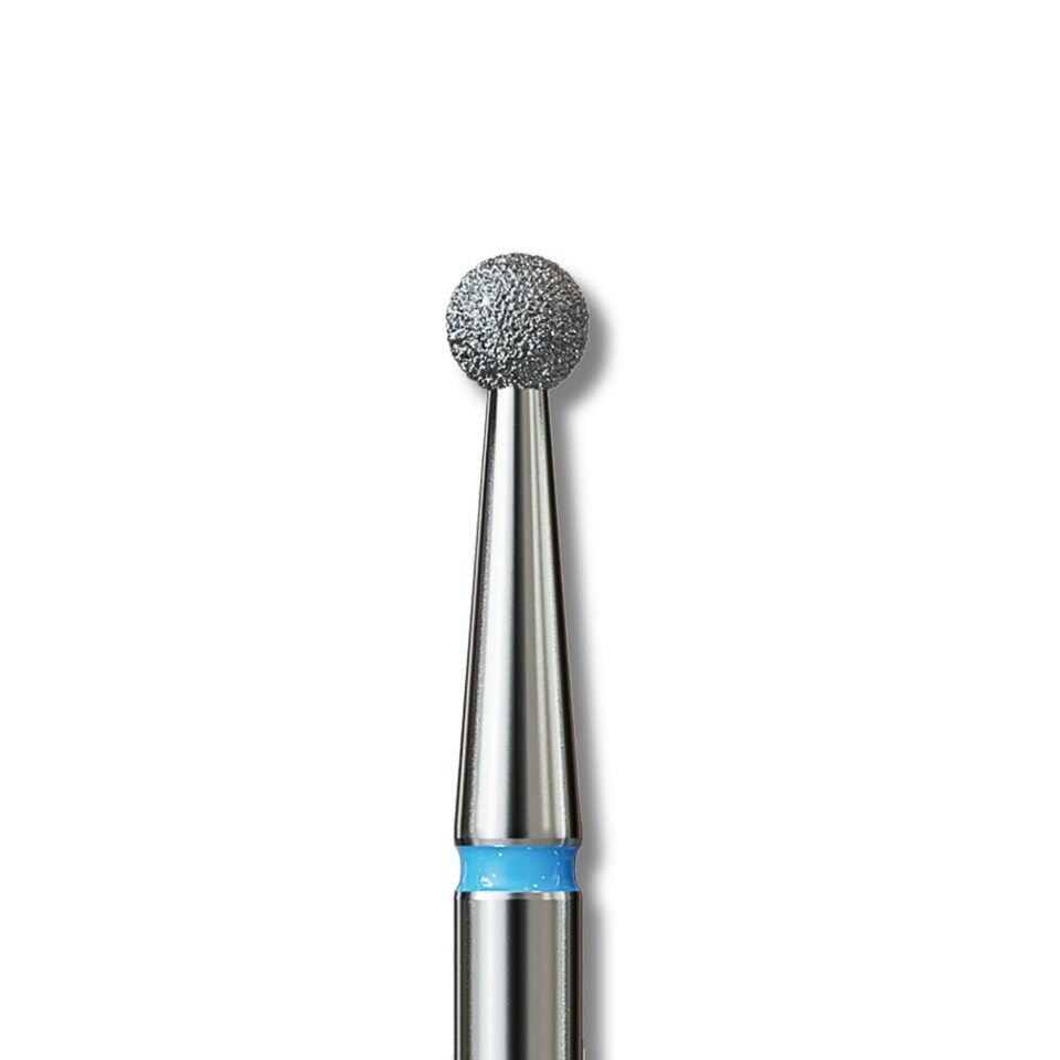 IQ Nails Diamond Nail Drill Bit Ball Shaped Medium Fine 2.3mm 001.524.023
