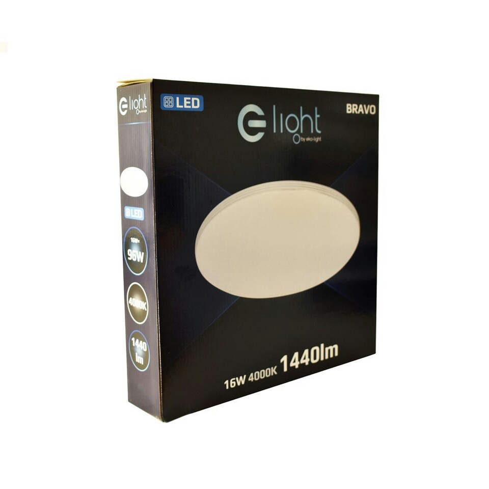 image 1 of Milagro Ceiling Lamp Bravo 16W Led 330 mm White