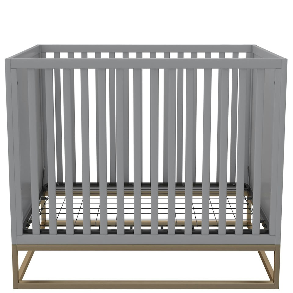 image 1 of Haven Convertible Cotbed Dove Grey
