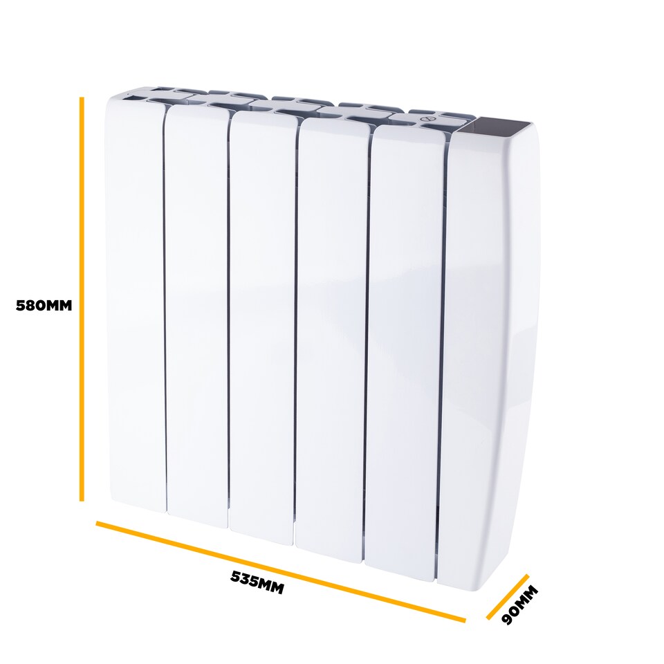 image 1 of TCP Smart 1500W White Ceramic Panel Electric Radiator