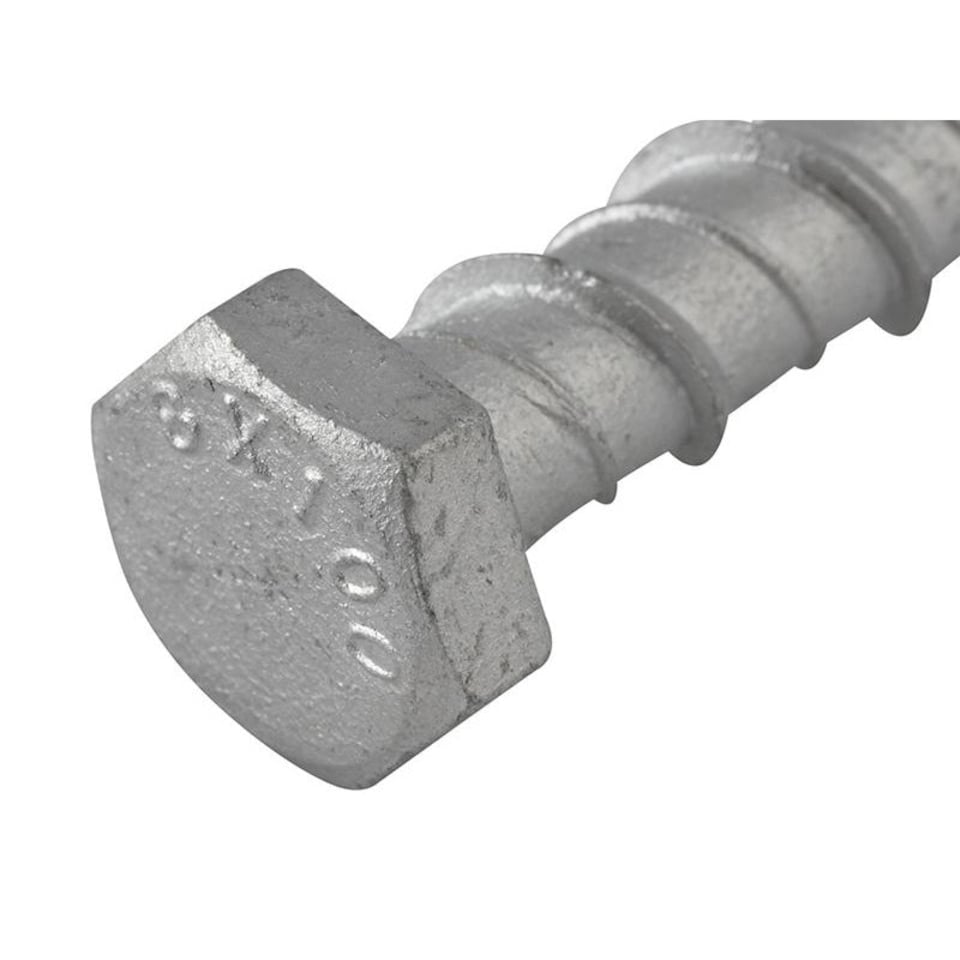 image 1 of Forgefix Lightning Bolts, Hex Head, Box - Multi Colour - M8 x 60mm