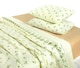 image 5 of Rosebud Flannelette Natural Double Sheet Set