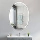 image 2 of Living and Home Wall Mounted Mirror with Beveled Edge - 40cm x 60cm
