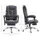 image 3 of Vinsetto Ergonomic Heated 6 Points Vibration Massage Chair Dark Grey