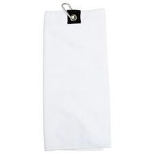 Towel City Microfibre Golf Towel - White - One Size (UTPC3036)