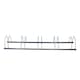 image 2 of 5 Five Slot Metal Heavy Duty Bike Stand Bicycle Storage Rack