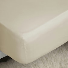 Belledorm 400 Thread Count Egyptian Cotton Ultra Deep Fitted Sheet - Cream - Kingsize