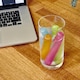 image 2 of Kikkerland Reusable Coloured Ice Sticks Pack of 8
