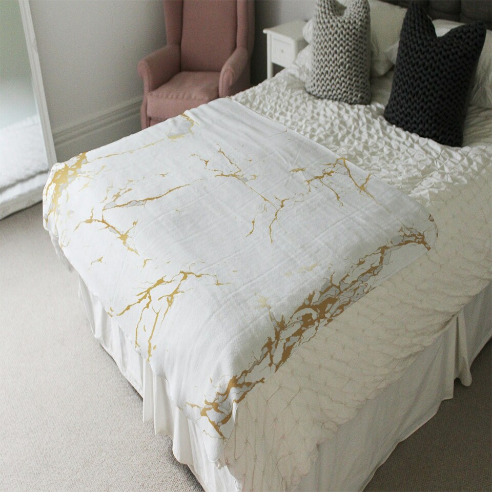image 1 of Golden Marble (Blanket)