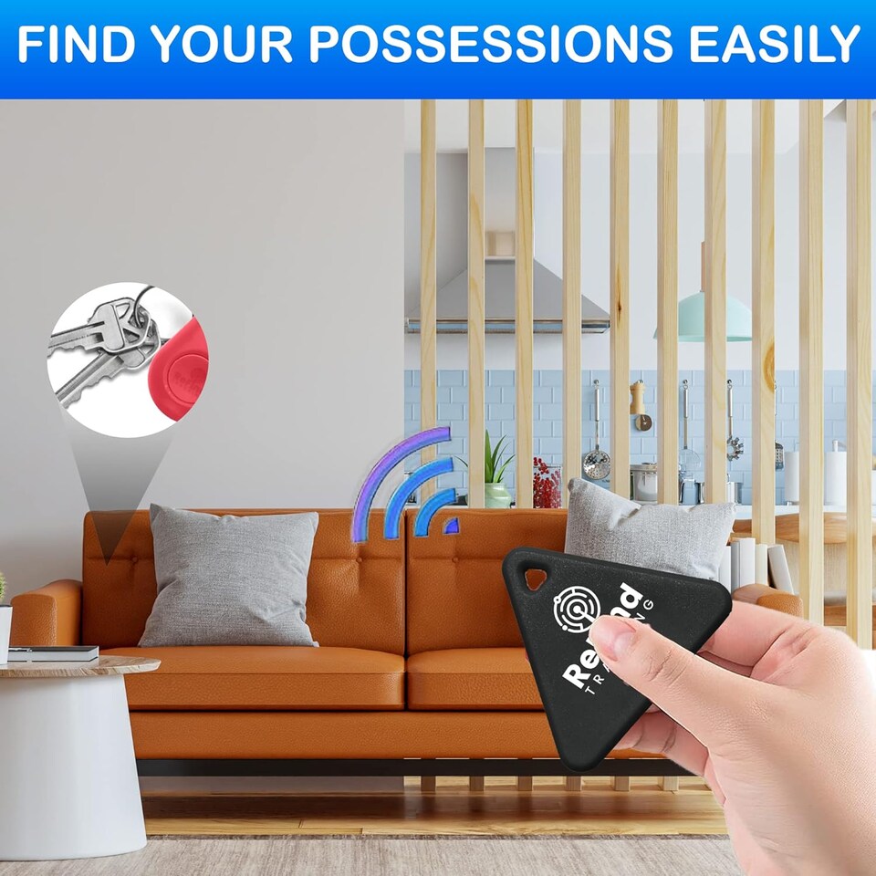 image 1 of R3 Smart Tracker for Android & iPhone Bluetooth 5.0 Samsung GPS AirTag