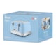 image 6 of Swan Retro Revive Blue 4 Slice Toaster
