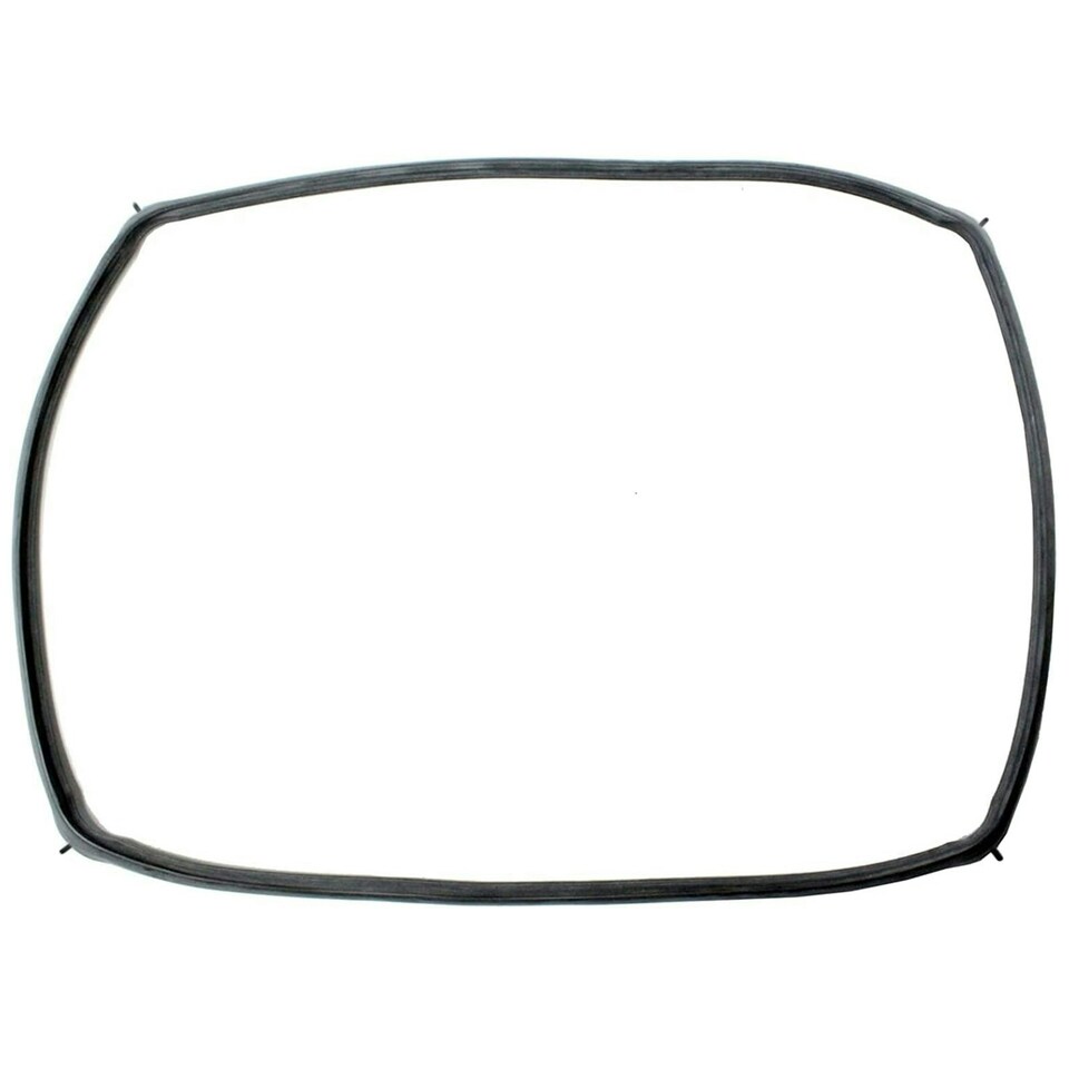 image 1 of SPARES2GO Oven Door Seal Gasket + Corner Clips compatible with Neff Cooker 480 x 350 mm