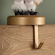 image 7 of 19cm Traditional Wooden Santa Nutcracker Christmas Stocking Holder