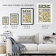 image 3 of Poppy Flower Patterns Vintage Floral Wall Art Print Verneuil 24x32"