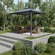 image 2 of Martinique 3600 Garden Gazebo Grey Bronze - Polycarbonate - L360 x W295 x H274.5 cm - Grey