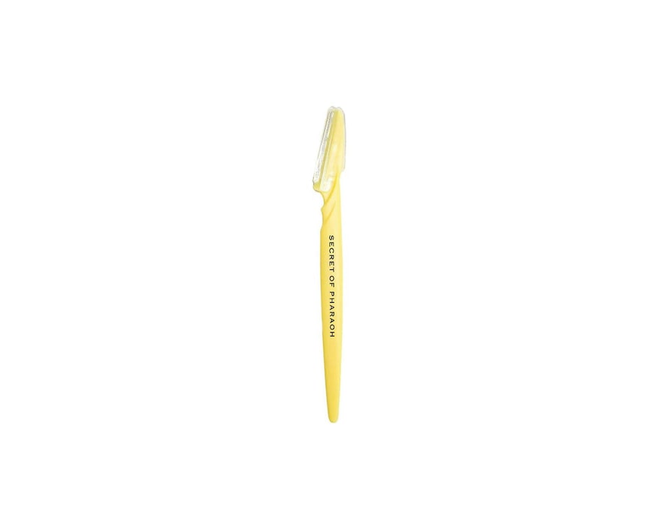 image 1 of EBIN New York Secret Of Pharaoh Precision Brow Razor CER03 1 pc / YELLOW