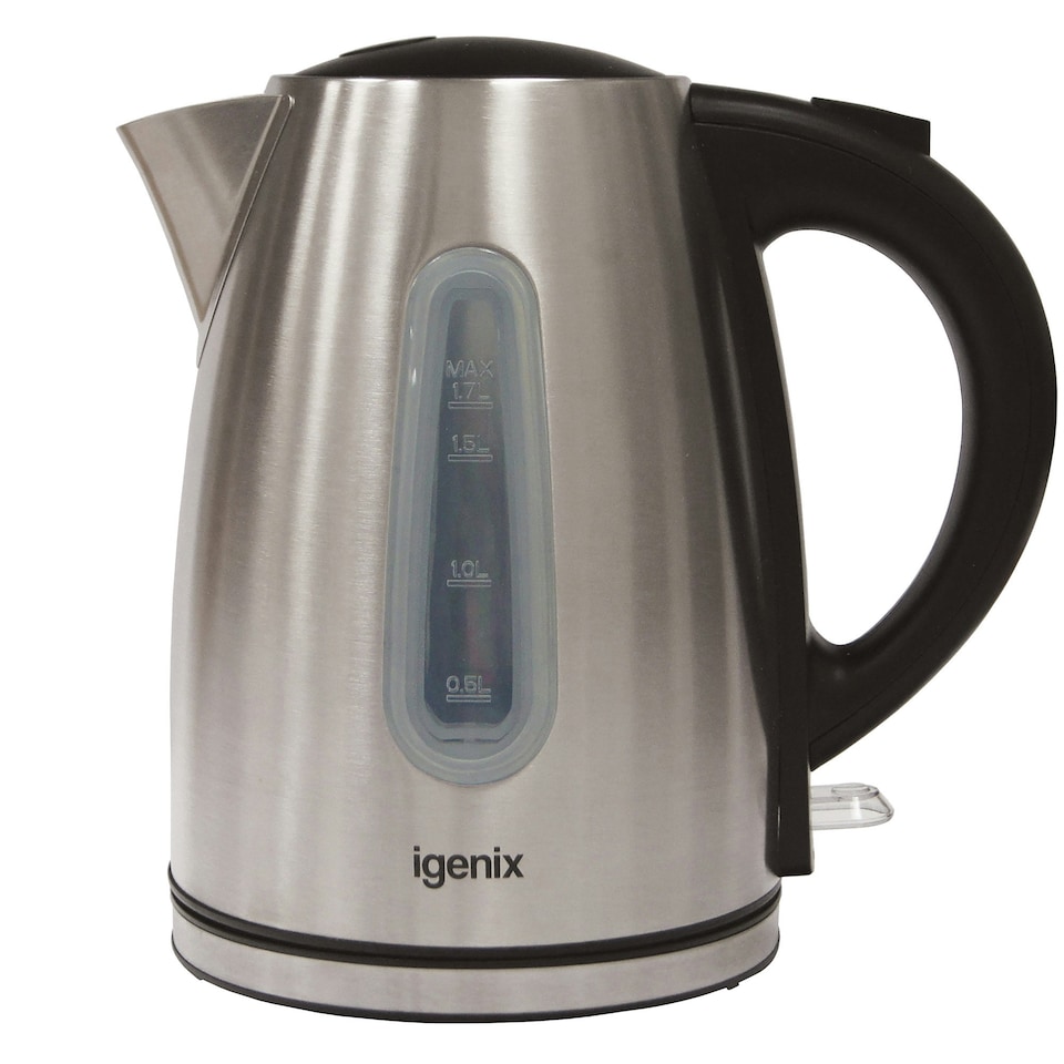 image 1 of Igenix IG7251, Cordless Jug Kettle, 1.7 Litre, 3000W, Stainless Steel