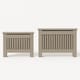 image 1 of Neo Grey Belgravia Decorative Radiator Cover Cabinet | Grey | Grey | M