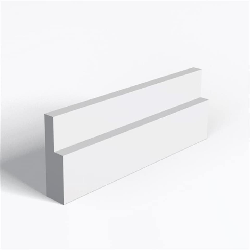 Pack of 20 (Total 20 Units) - Moisture Resistant MDF Primed 1 Step Architrave & Rebate - 18mm (T) x 58mm (H) x 4200mm (L)
