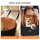 image 4 of Skylos Pet Booster Dog Car Seat Travel Carrier Bed Bag Basket Puppy | Brown | Brown