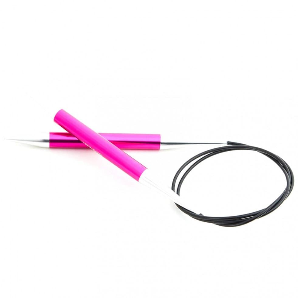 KnitPro ZING FC 80X10 - Zing: Knitting Pins: Circular: Fixed: 80cm x 10.00mm