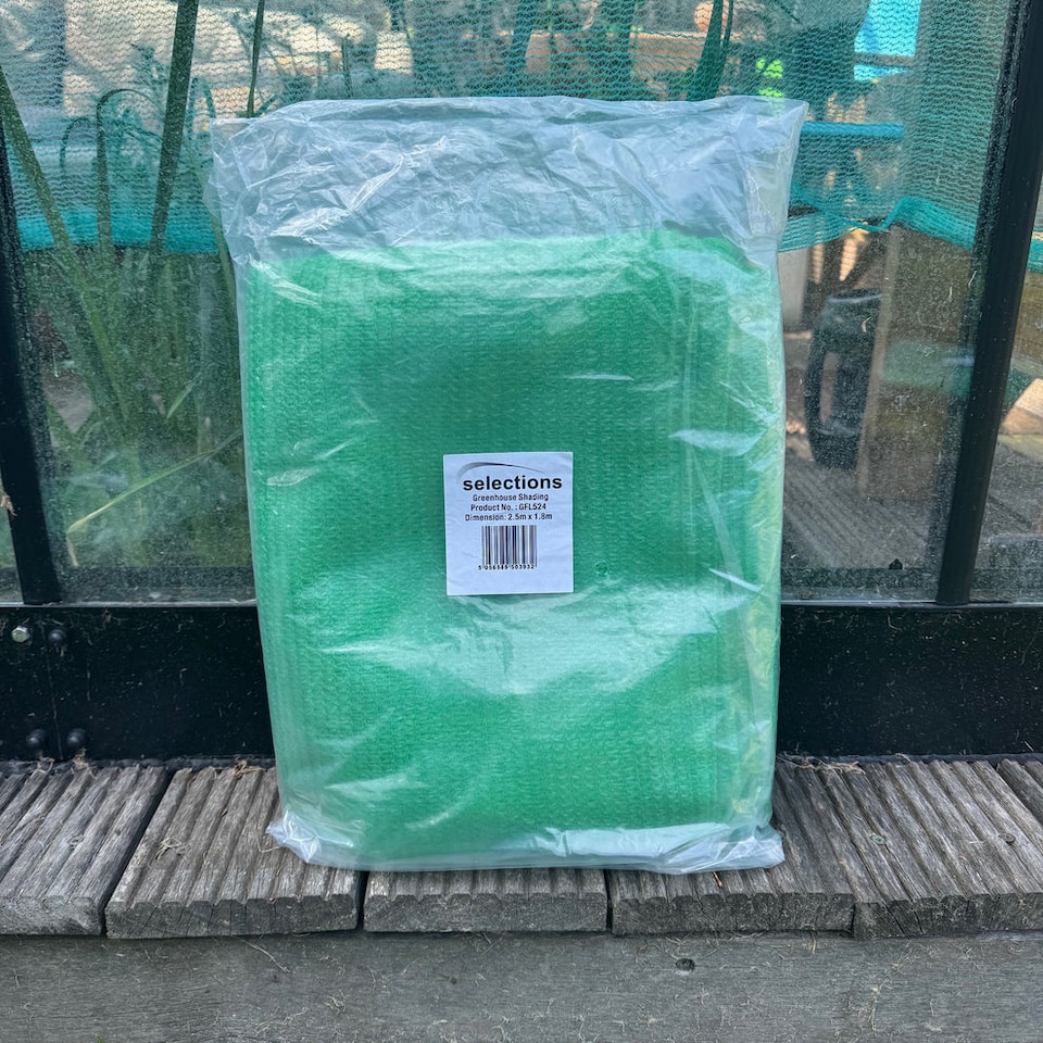 image 1 of Greenhouse Sun Shade & Privacy Screen Net (2.5m x 1.8m)