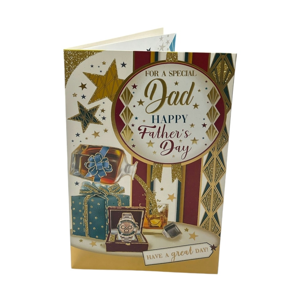 image 1 of To A Special Dad Gift Boxes Design Father's Day Card