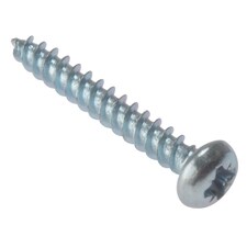 Forgefix General Purpose Screws, Pozi, Rh, Zp - Multi Colour - 3/4 x 8