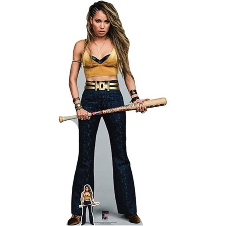 Black Canary Birds of Prey Jurnee Smollett-Bell Lifesize Cardboard Cutout 169cm