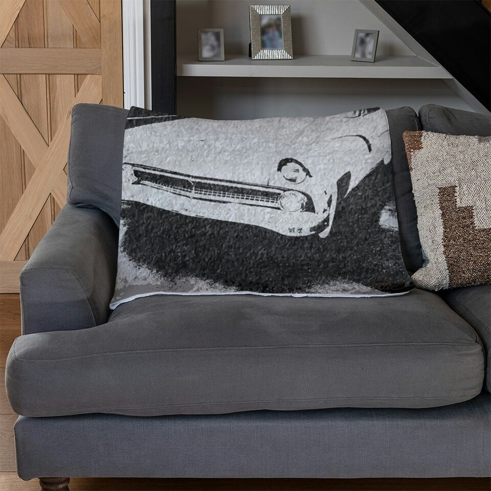 image 1 of Cool cars satin silver (Blanket)